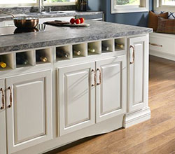 Allison Hardware 6-5/16in(160mm) CTC Pull, Finished in Satin Nickel, Zinc, Subtle Curves and Accentuated Details